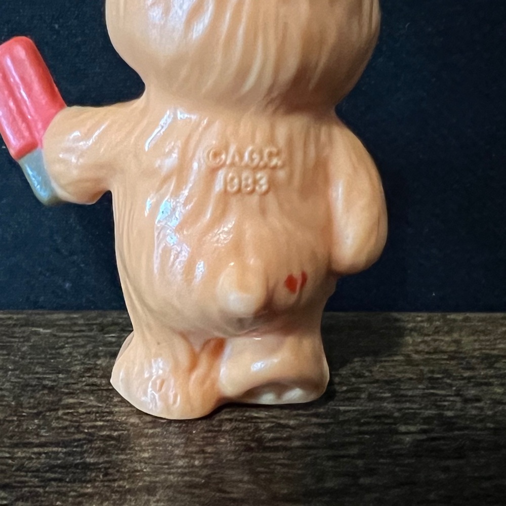 1983 Friend Bear Care Bear Miniature Figure - Picture 11 of 14
